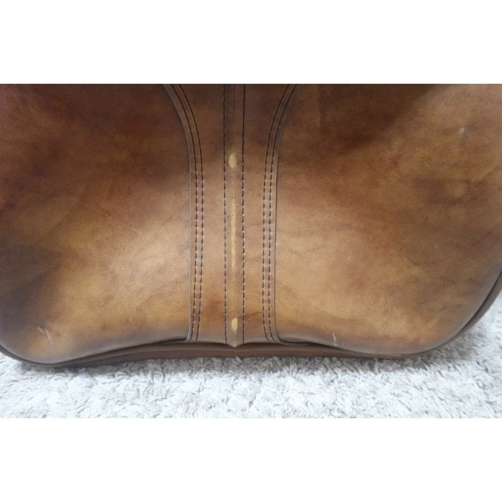 VINTAGE ‎ Encore by Airway Leather Suitcase Carry On travel luggage 15.5 Inches